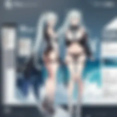 Evolution of Character Design in Kantai Collection An artistic representation of the character design evolution within the franchise highlighting its unique style.