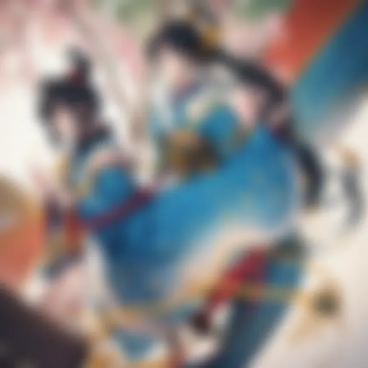 An artistic representation of a significant cultural moment depicted in Kin no Tori, illustrating its thematic depth.