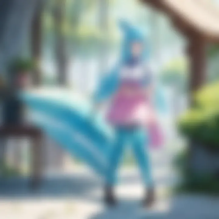 Kobayashi's world filled with fantasy elements
