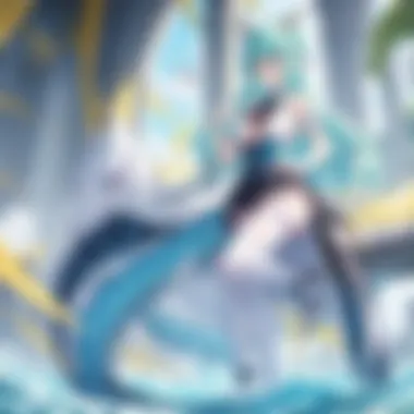 Tohru showcasing her dragon form