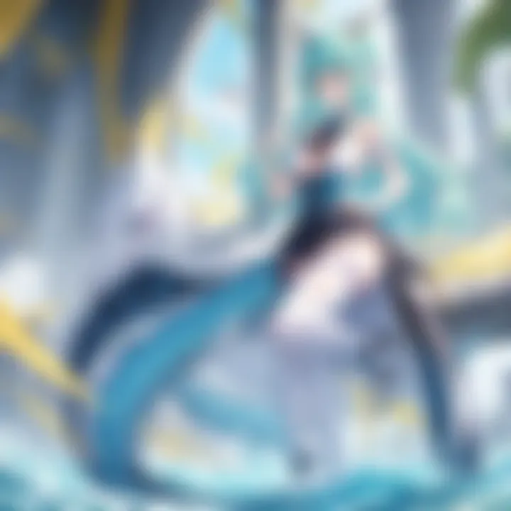 Tohru showcasing her dragon form