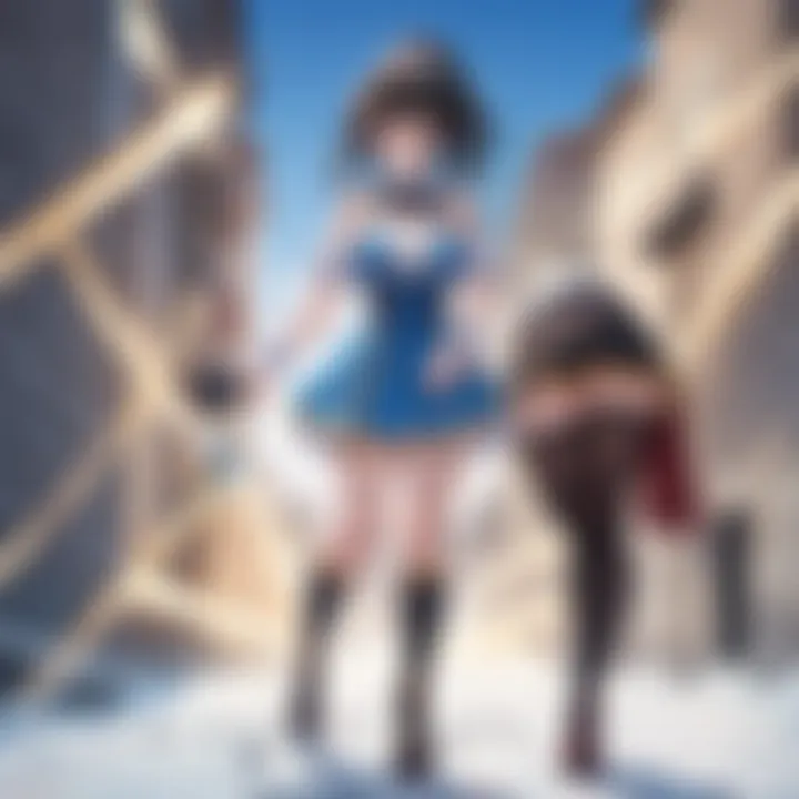 Konosuba character study illustrations