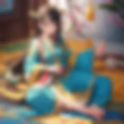 A vibrant depiction of Kuchipatchi showcasing its charming features and colors.