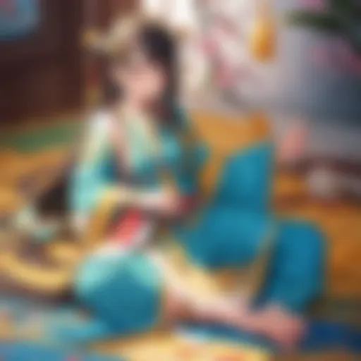 A vibrant depiction of Kuchipatchi showcasing its charming features and colors.
