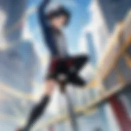 Symbolic representation of heroism in My Hero Academia