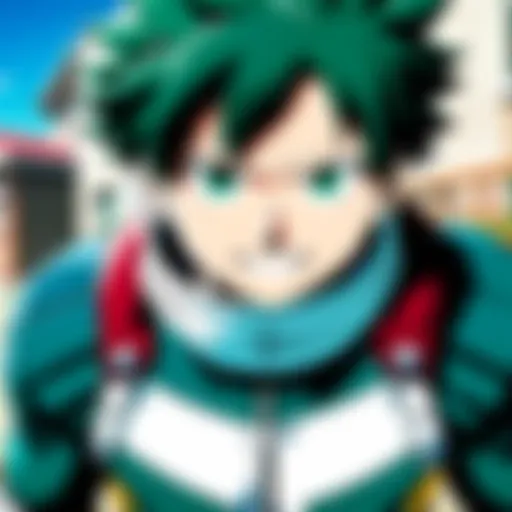 Symbol of heroism representing My Hero Academia
