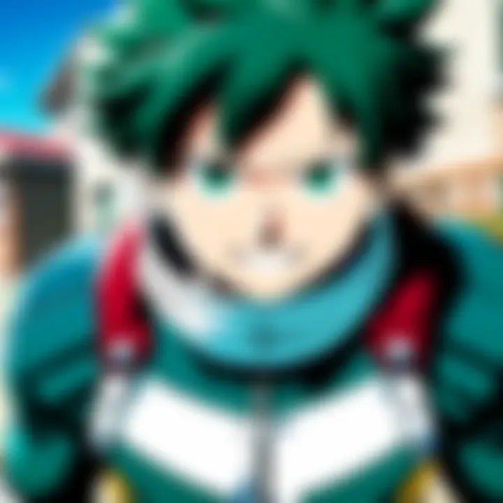Symbol of heroism representing My Hero Academia