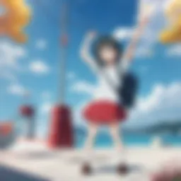 Cover art of Nichijou Blu-ray showcasing vibrant colors and key characters