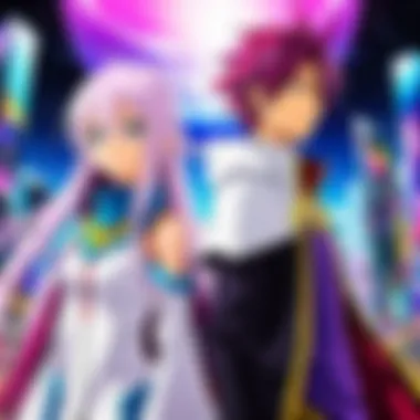 Sora and Shiro: Masters of Strategy The main characters Sora and Shiro engaged in a strategic game