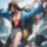 Key visual representing the main antagonist of One Piece Film Z