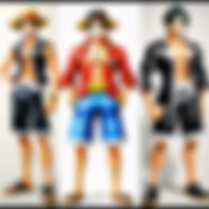 A side-by-side comparison chart of official and unofficial One Piece manga platforms.