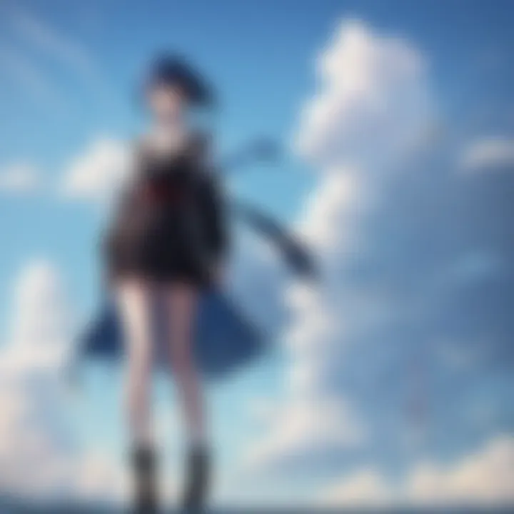 Symbolic imagery representing key themes in 'Over the Sky'