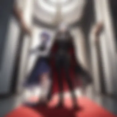 A tense confrontation among characters in a strategic setting