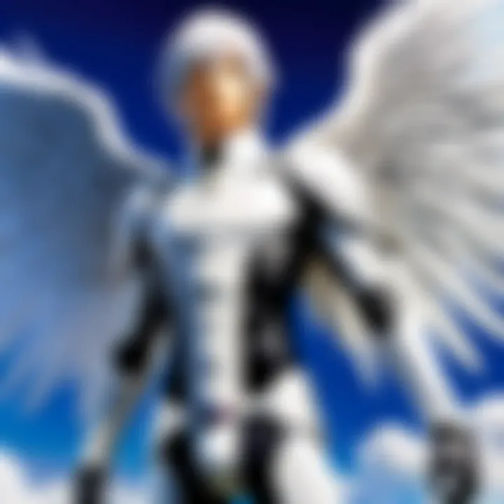 Artwork depicting pivotal scenes that encapsulate the thematic essence of Platinum End.