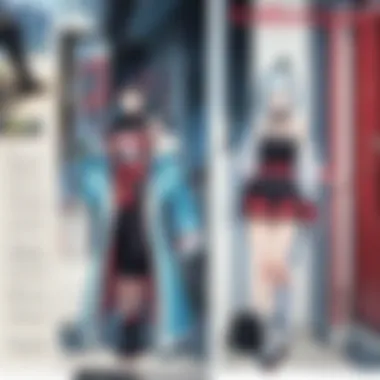 A collage of popular anime and manga released by Viz Media