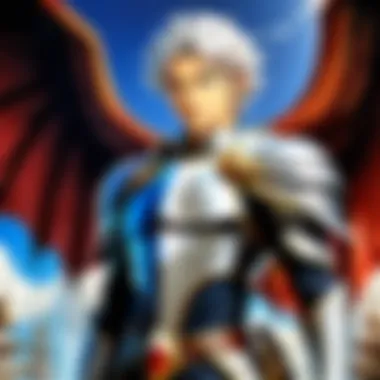 Themes of Conflict and Alliance in Rage of Bahamut Symbolic imagery representing the themes of conflict and alliance in Rage of Bahamut