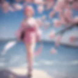 Cherry blossoms in full bloom symbolizing the beauty of life.