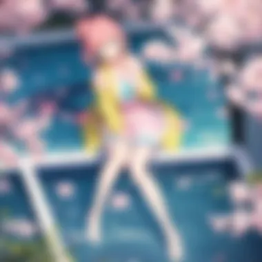 A visual representation of LGBTQ+ themes present in Sakura Trick