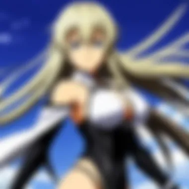 Epic Confrontation in Sekirei A dynamic scene showcasing a battle between Sekirei.