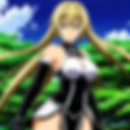 An engaging scene from Sekirei showcasing character dynamics