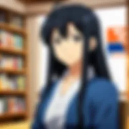 A vibrant anime landscape showcasing a variety of settings