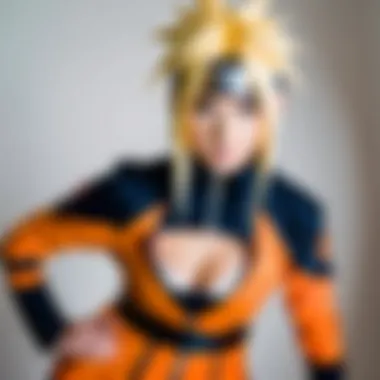 Modern Naruto Interpretation An imaginative interpretation of a classic Naruto character, blending traditional design with modern artistic flair.