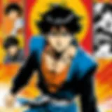 A captivating cover of a classic Shonen Jump manga that showcases its iconic art style.
