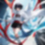 Digital interface of Shonen Jump Plus showcasing various manga titles.