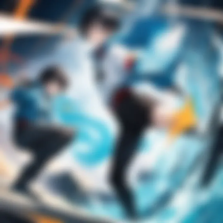 An overview of the Shonen Jump Web interface on a digital device