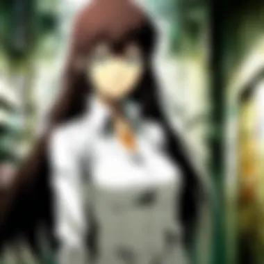 Visual representation of thematic elements within the Steins;Gate narrative