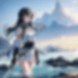 A visual representation of the virtual worlds in Sword Art Online showcasing diverse landscapes and environments