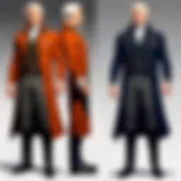 Detailed illustration of Allen Walker's character design