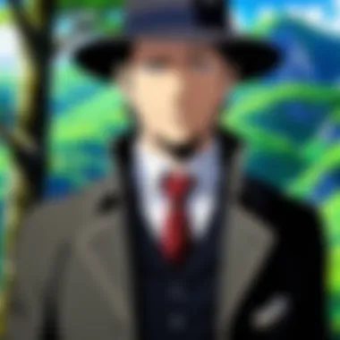 The Archetype of the Dead Man in Anime Conceptual illustration of the dead man archetype in anime