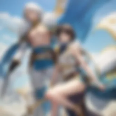 A detailed artwork highlighting the anime's artistic style