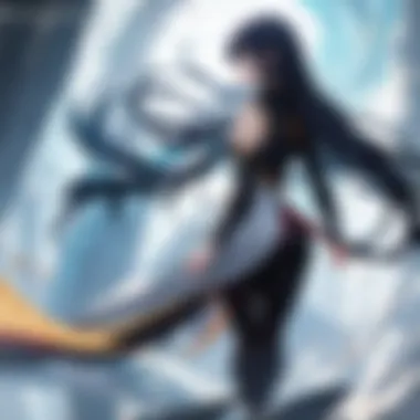Showcase of Anime-Inspired Illustrations A collection of anime-inspired illustrations created using graphic design tools