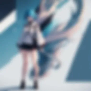 Canva Dashboard with Anime Aesthetics A visually appealing Canva dashboard showcasing anime-themed design elements