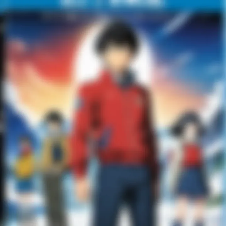 Cover art of Erased Blu-ray showcasing the main character