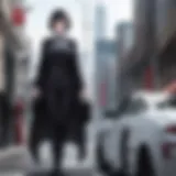 A shadowy figure in a trench coat, symbolizing secrecy in espionage.