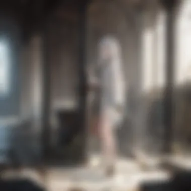 Artistic representation of the series' main conflict