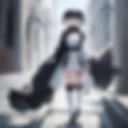 Visual representation of character boundaries in storytelling