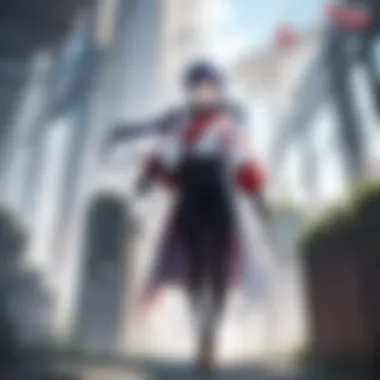Symbolic depiction of thematic implications in anime and manga