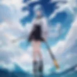 Visual representation of flow manhwa's narrative structure
