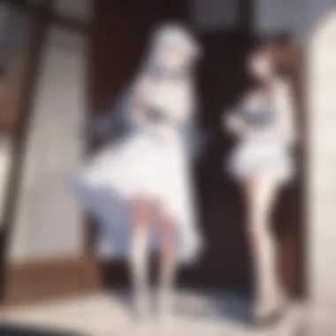 Iconic Romantic Moments A montage showcasing iconic romantic moments from various anime series.