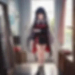 A dynamic scene showcasing the main characters in action, emphasizing their unique abilities and relationships.