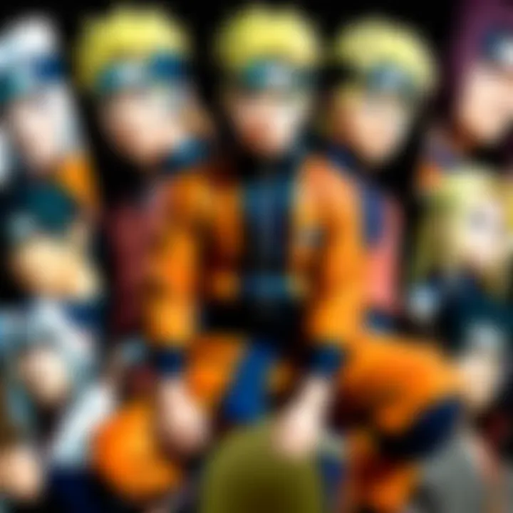 A graphic representation of Naruto Shippuden's cultural impact