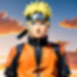 A collage of Naruto Shippuden characters