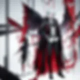 Tokyo Ghoul anime poster featuring main characters