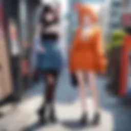 Streaming platforms showcasing anime content