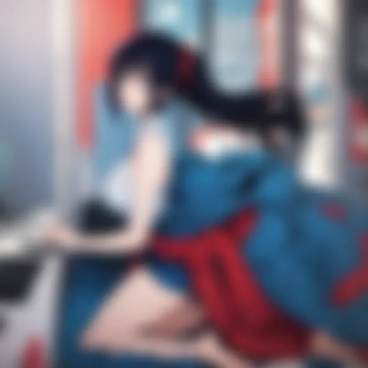 An artistic representation of Satoshi Kon's film themes
